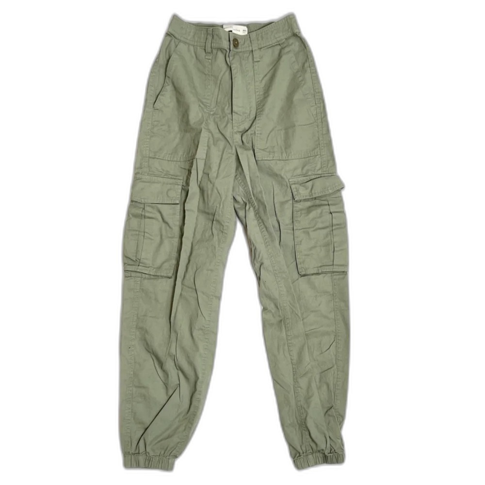 Abercrombie & Fitch - Green Cargo Pants